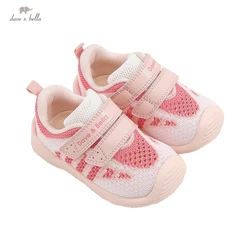 DB17798 Dave Bella spring baby unisex fashion patchwork shoes new born girl boy shoes