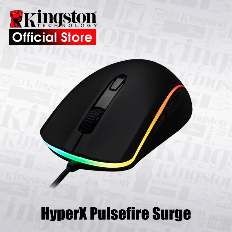 Профессиональная игровая мышь kingston HyperX Pulsefire FPS Pulsefire Surge RGB и Pulsefire Core Pixart с родным dpi