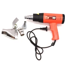 1600W Temperature controlled Heat Gun Digital Display Hot Air Gun With 4Pcs Accessory Nozzle