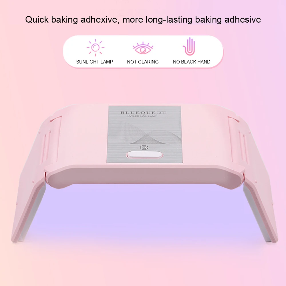 24W UV L-E-D Lamp Nail Dryer for Manicure Salon Professional Women UV Lamp Nails Curing Lamp Smart Polish Light Nail Art Tools