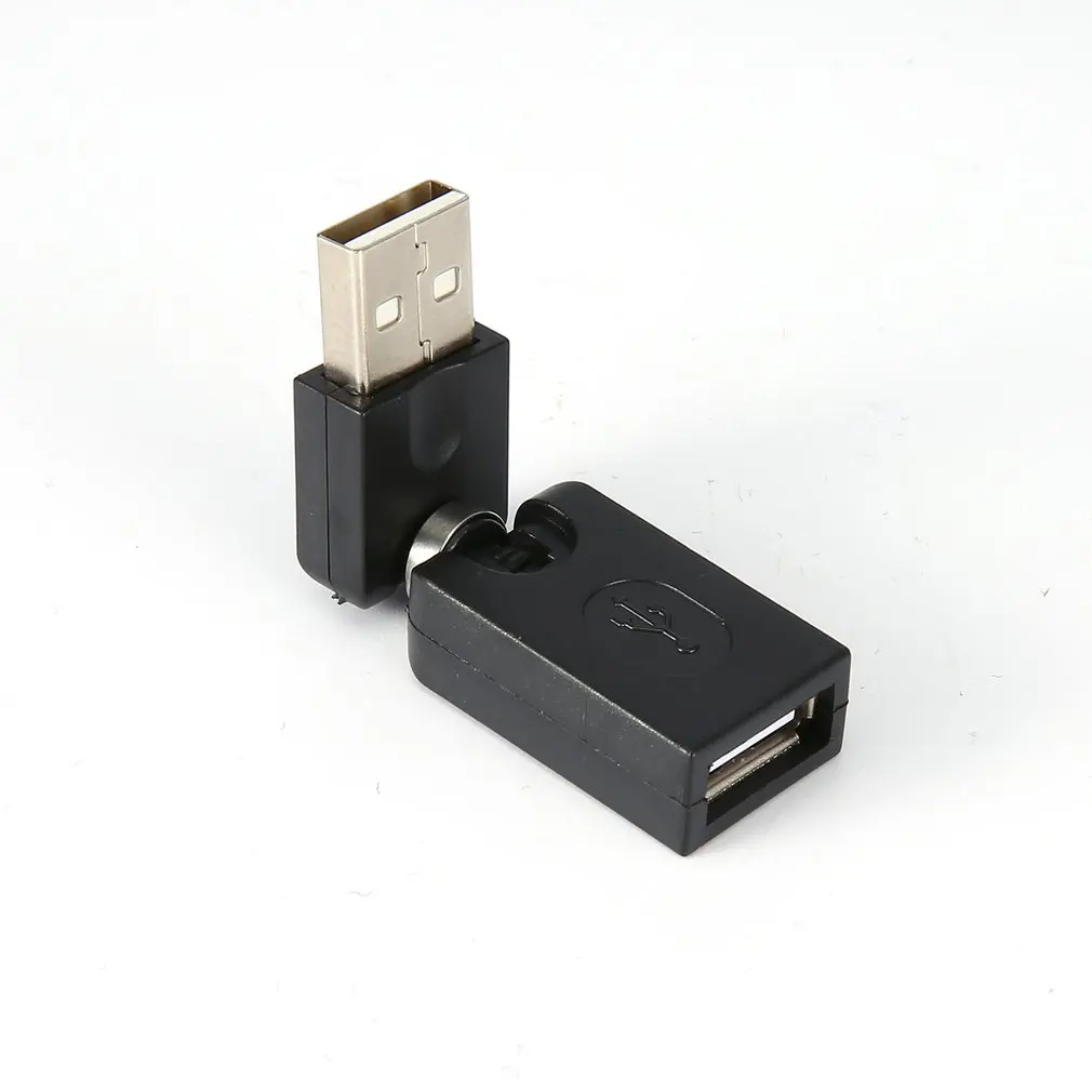 USB 2,0 папа к USB мама 360 градусов угол вращения удлинитель адаптер Горячий