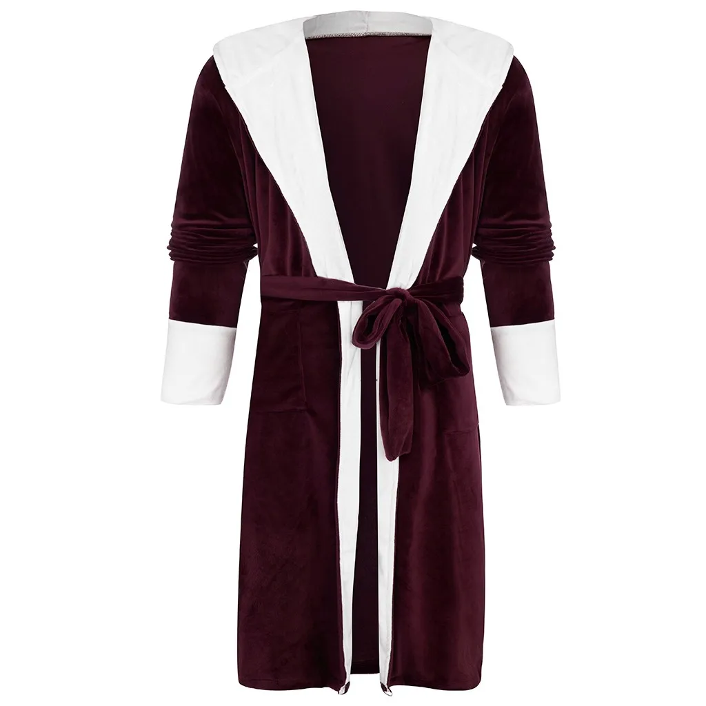 Женский зимний плюшевый удлиненный халат с шалью, домашняя одежда, халат с длинными рукавами, женская одежда для сна, Женский пижамный комплект для вечеринки#1842