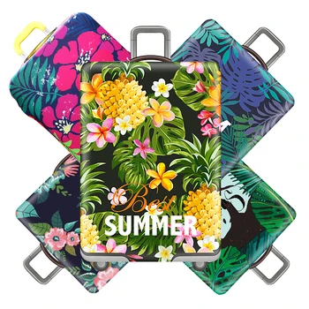 

Newest Elastic Luggage Cover Flowers Trolley Suitcase Women's Student Protect Dust Bag Case Travel Accessories Supplies Products