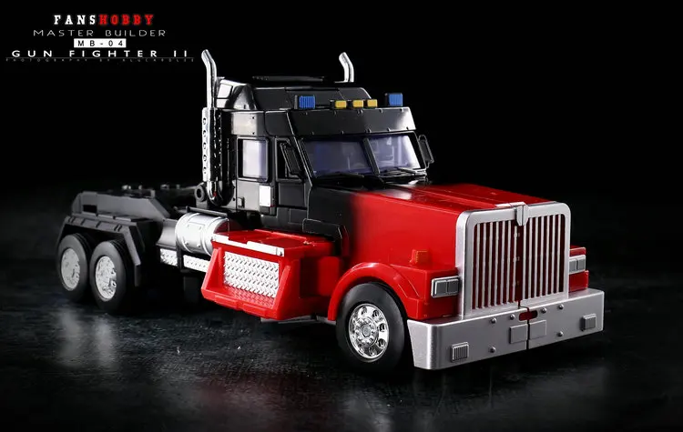 Трансформационная игрушка FansHobby MB-04 Gunfighter Master Builder IDW optimus prime New