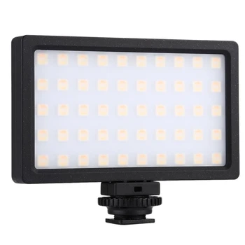 

PULUZ Pocket 100 LED 800LM RGB Full Color Dimmable LED Color Temperature Vlogging on Camera Light Photography Fill Light