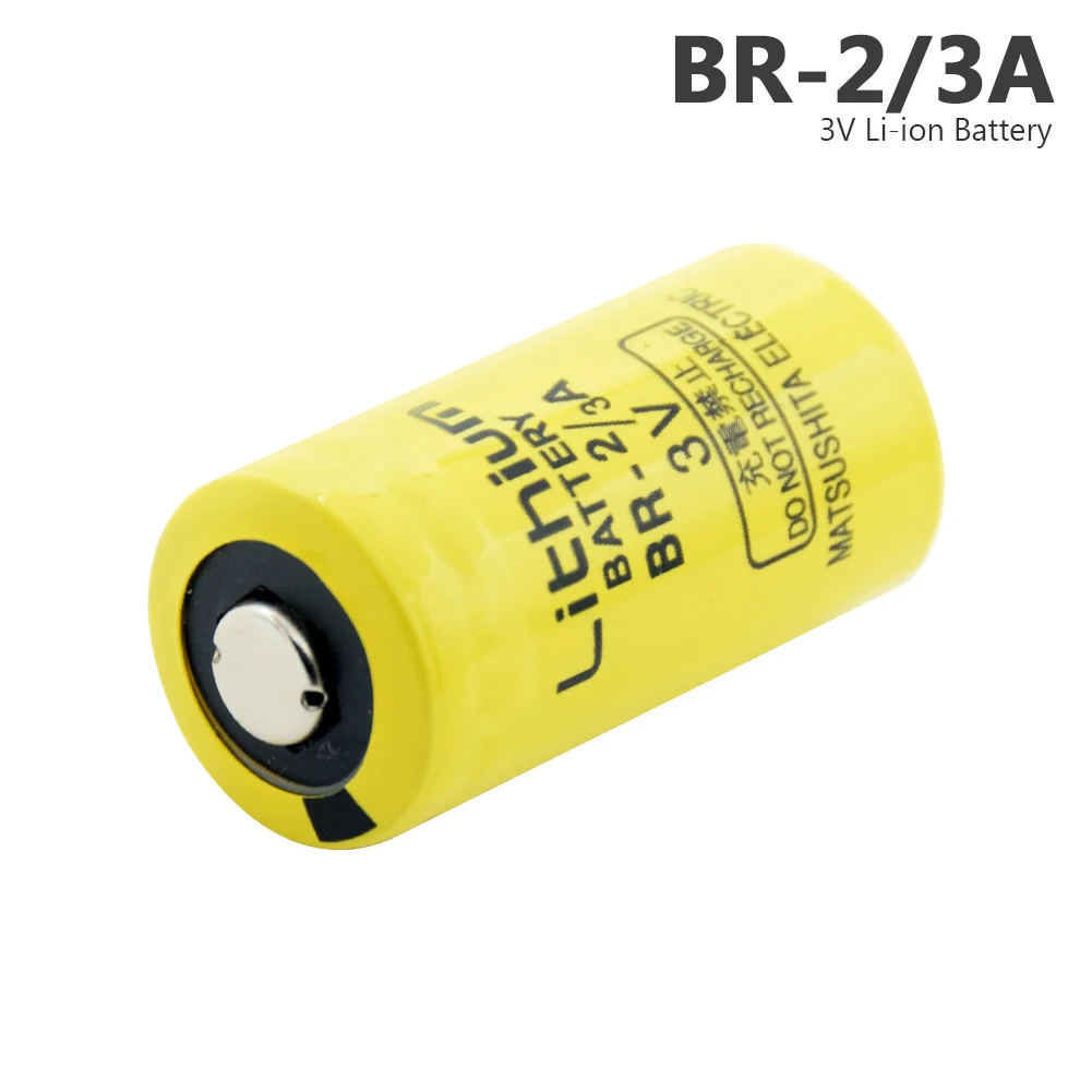 YCDC 1200 мА/ч, батарея для управления вентилятором BR-2/3A 3V CR17335 литиевая батарея BR2/3AE2P Замена