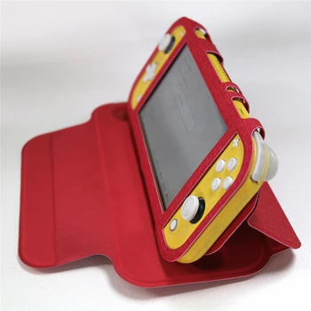

Shockproof Leather Case Flip Cover for Nintend Switch Lite Mini Game Console