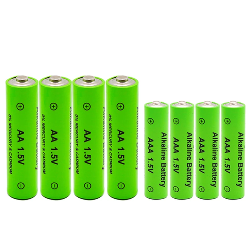 AA+ AAA, новинка, перезаряжаемая батарея AA 1,5 в, щелочная батарея AAA 2100-3000 мА/ч, фонарь, часы, mp3-плеер, сменная никель-металл-гидридная батарея