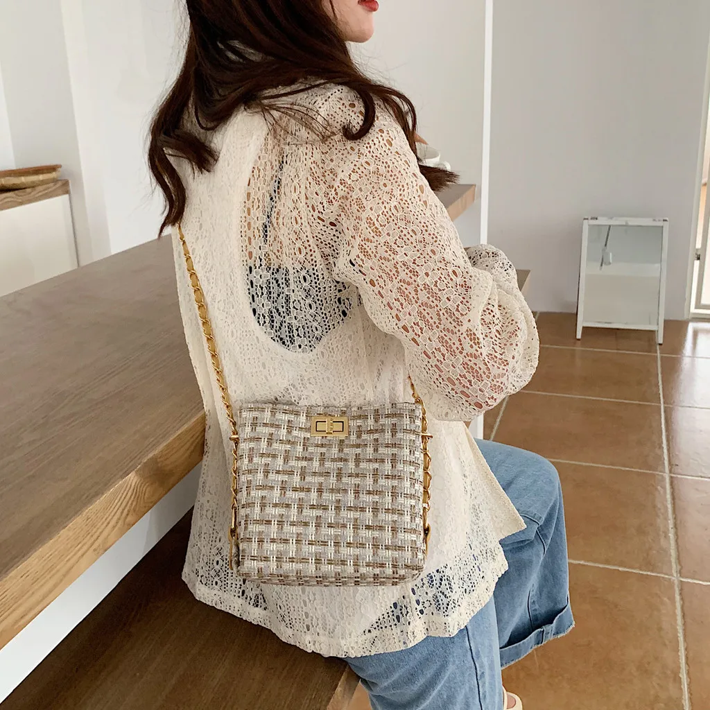 Carteras mujer de hombro y bolsos сумки для женщин модные женские Ретро тканевые шерстяные сумки для женщин