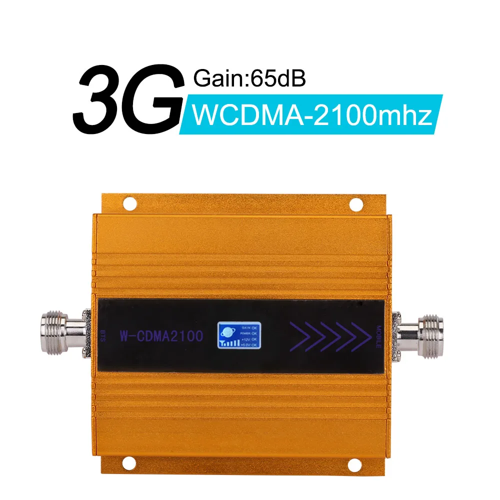Walokcon 3g WCDMA 2100 МГц ретранслятор сигнала 3g UMTS Band 1 усилитель сигнала для мобильного телефона 65Дб усиление 3g 2100 МГц усилитель ЖК-дисплей