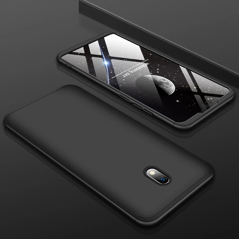 Чехол для Redmi 8A, 360 градусов, полностью жесткий, матовый, защита от падения, чехол s для Xiaomi Redmi Note 8 Pro Redmi8, глобальная версия, Couqe Fundas