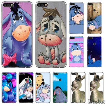 

Phone Case For Huawei Honor 6A 6C 7A 8 8X 8 9 9X 10 View 20 Lite Pro Play Hard Cover Eeyore Donkey