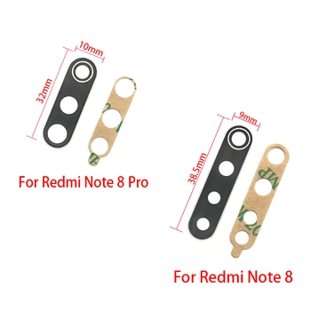 

10Pcs/lot Rear Back Camera Glass Lens For Xiaomi Redmi Note 8 9 Pro 9S Camera Glass With Glue Adhesive