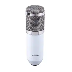 Профессиональный BM-800 конденсаторный микрофон Динамический звук, Микрофон Аудио Студийный микрофон с подставкой ударное крепление