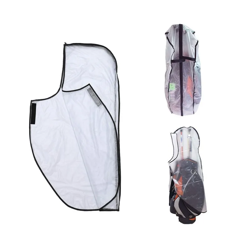 Outdoor Golf Pole Bag Cover Durable Dustproof Cover golf course PVC Waterproof Golf Bag Hood Rain Cover Shield Accessories