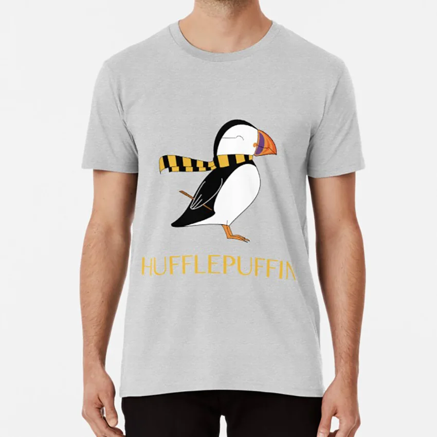 Футболка Hufflepuffin желтая черная волшебная палочка-шарф | Мужская одежда