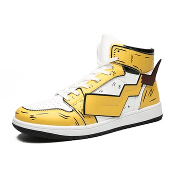 

Men Basketball Shoes Breathable Cushioning Mesh Sneakers Non-slip Shockproof Wearable Sports Shoes Gym Training Athletic Shoes