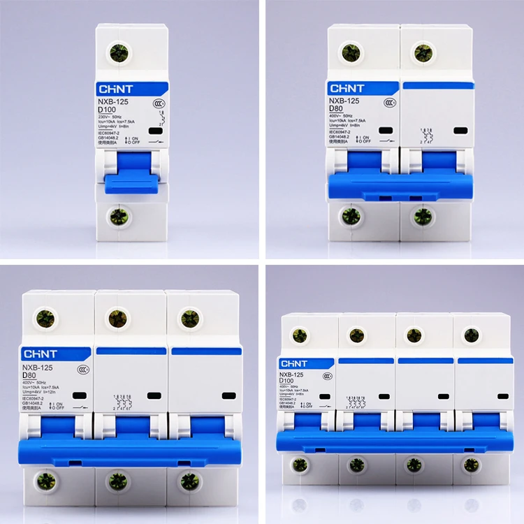 Авт.выкл. NXB-125 4p 100a. Вык.авт. DZ 158-100 3p 125a. Автоматический выключатель 63 d