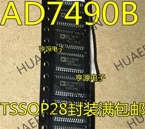5 шт. AD7490 AD7490BRU AD7490BRUZ TSSOP-28 AD7490B в