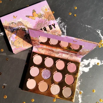 

GUICAMI Genuine 12-color Eyeshadow Palette 12-color Eyeshadow Palette Matte Pearlescent Eyeshadow Palette