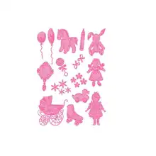 

New Arrival 2021 Toy Set Metal Cutting Die Diy Molds Scrapbooking Paper Making Cuts Crafts Template Handmade Card