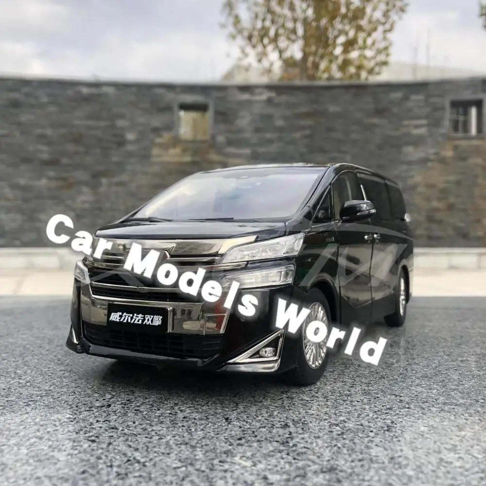 Литая модель автомобиля для Vellfire Hybrid 1:18+ маленький подарок