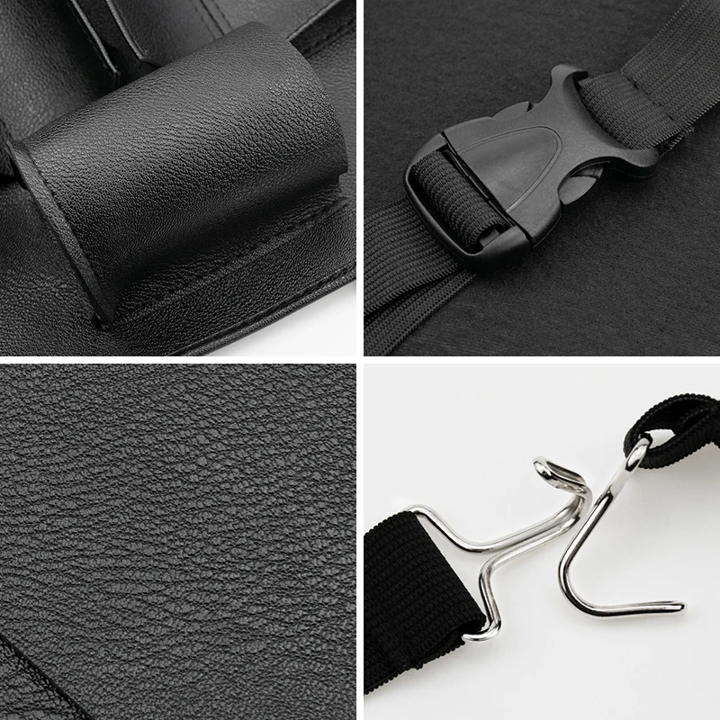 Многофункциональный органайзер для хранения на заднем сиденье автомобиля, аксессуары, автомобильный держатель для салфеток, карман для напитков, Складная Настольная сумка на заднее сиденье