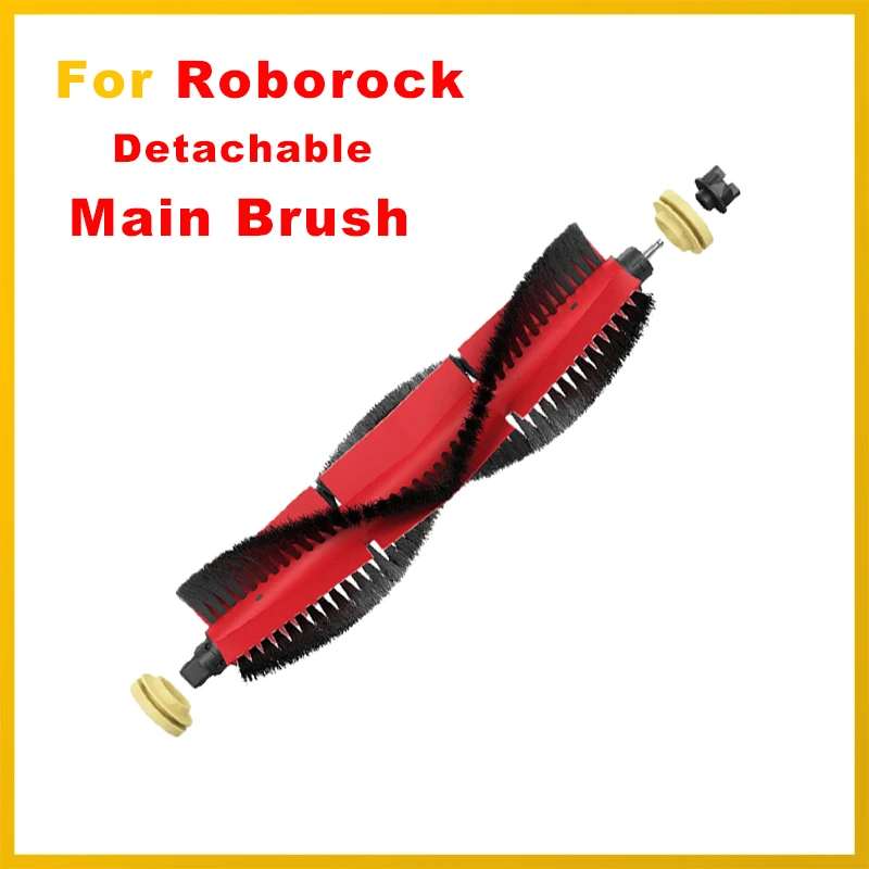 Detachable Main Brush For Xiaomi Roborock S5 S50 S51 S55 S6 S5 Max S6 MaxV  S6 Pure Accessories Robot Vacuum Cleaner Spare Parts|Vacuum Cleaner Parts|  - AliExpress