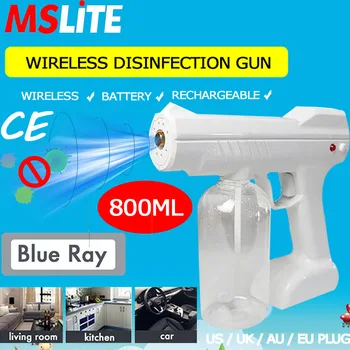 

novedades 2020 wireless disinfectant sparyer gun cordless electrostatic wireless battery air clean home nano mist disinfectant