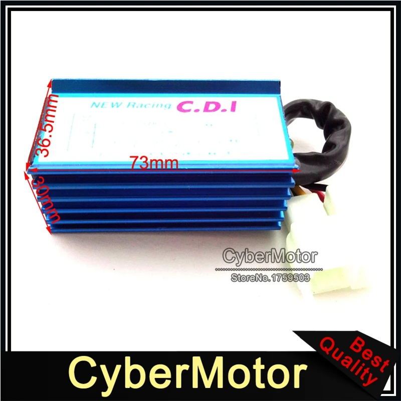 Blue Racing Ignition 6 Pin AC CDI Box For 150cc 160cc 200cc 250cc Engine Pit Dirt Bike Motorcycle ATV Quad Roketa Kazuma Sunl | Автомобили