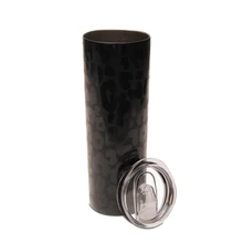 

Hot Sale Fashion 20oz Black Leopard Print Double Wall Stainless Steel Tumbler DOM-1021175