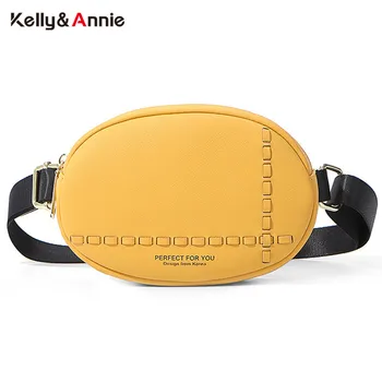 

NEW Multi-functiona Oval Chest Bag & Waist Packs Women Crossbody Bag Leather Ladies Belt Bum Pochete Bolsa Sac Fanny Pack Purse