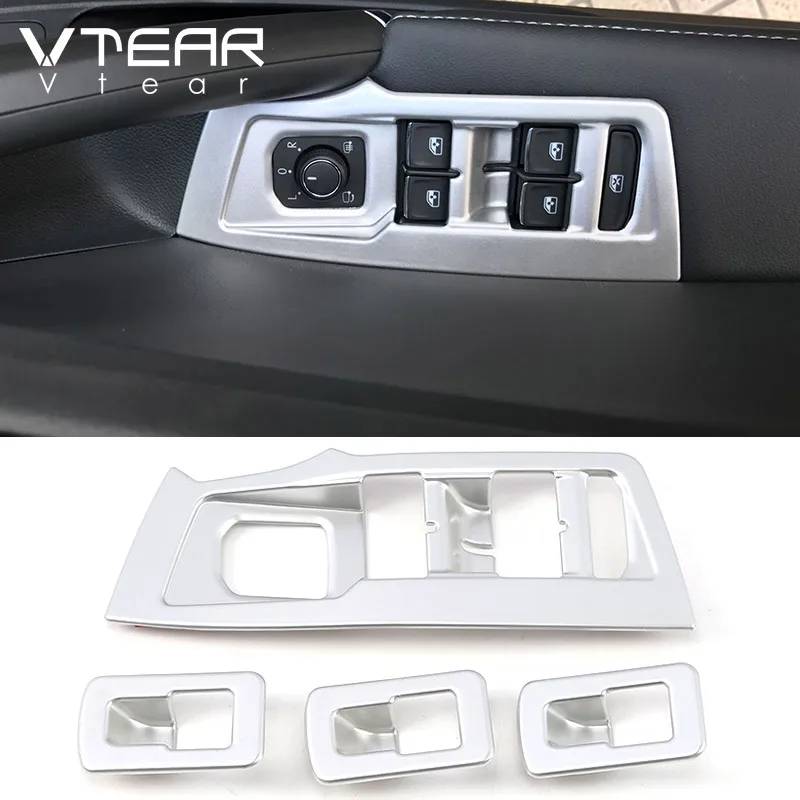 Vtear для Volkswagen VW тигуан Tiguan 2019 2020 автомобильный переключатель Подъема Окна