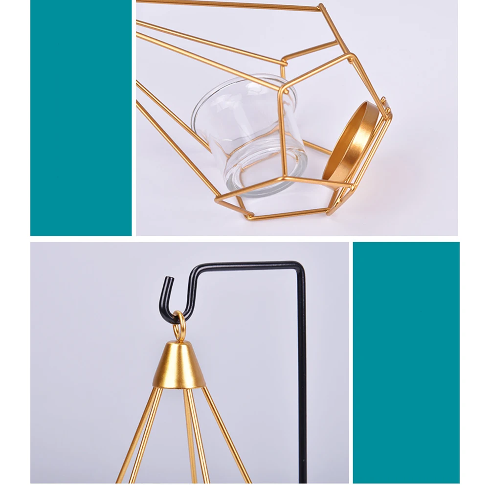 1pcs Romantic Wedding Candlelight Dinner Table Candle Holder Creative Candle Stand Desktop Adornment For Home Party Decoration