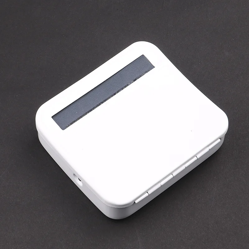 Metallic Automatic Tobacco Rolling Machine Box - Multi-Colored Cigarette Maker