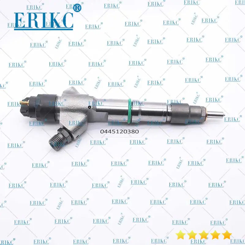 ERIKC 0445120380 автозапчасти инжектор в сборе 0 445 120 380 0445 Common Rail дизельный инжектор 120 380 для Bosch Инжектор