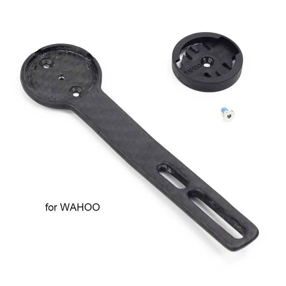 for WAHOO no gopro Silverock карбоновое компьютерное крепление для интегрированного руля GARMIN 1000 I gps порт Wahoo Bryton MIO руль спереди gps Держатель - Цвет: for WAHOO no gopro