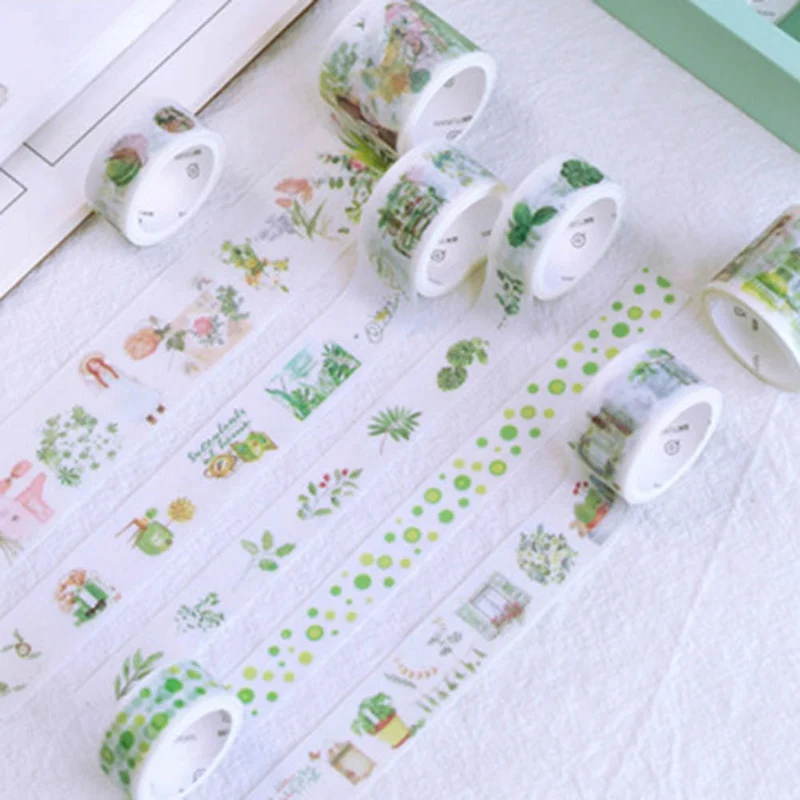 40 шт. цветы Маскировочная лента васи лента японский бумажный планировщик клейкие ленты простая ручка наклейки в виде пуль