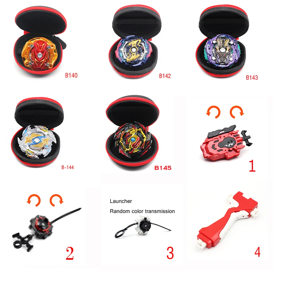 Жесткий чехол Fitsand для Takara Tomy Beyblade Burst B133 Starter Drain Fafnir Beyblade God layer