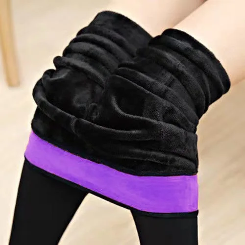 Black Leggings Women Clothes High Waisted Leggings For Women Plus Velvet Thickening Warm Clothing Fashions