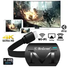 Mira экран G4 плюс беспроводной HDMI Wifi Дисплей донгл приемник Android tv stick зеркальный экран miracast Airplay медиа стримеры