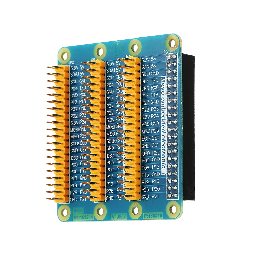 Плата расширения для Raspberry Pi версии 2/3/B+ GPIO последовательный порт плата расширения