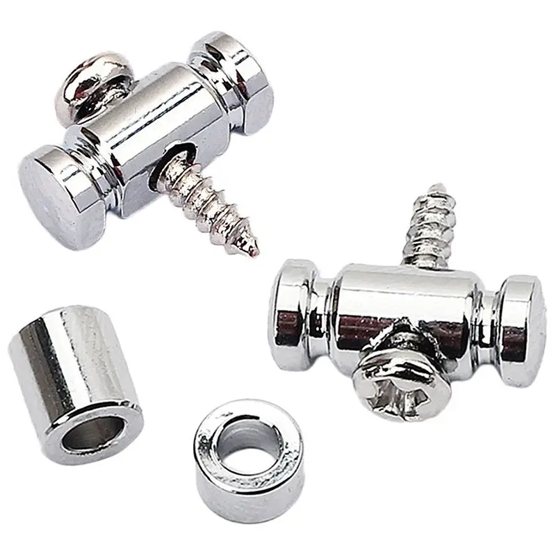

2Pcs Roller String Tree For Guitar Electric Acoustic Box Accessories Chrome