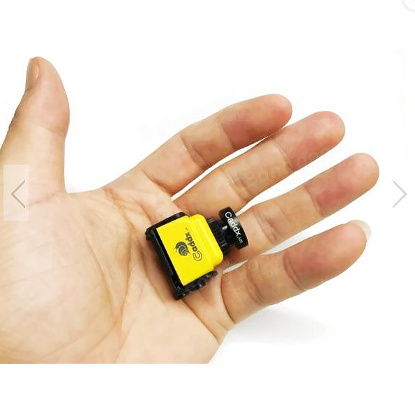 

Hot Caddx Turbo S1 Mini Camera 1/3 CCD 600TVL IR Blocked FPV Camera PAL/NTSC DC 5V-40V Wide Voltage For FPV Racing Drone Quad