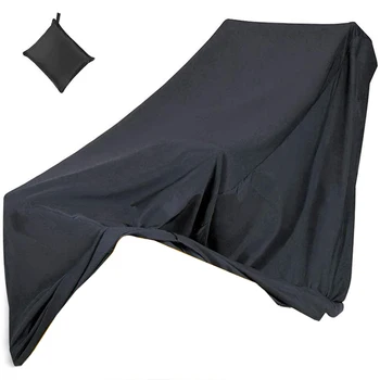 

Snow Thrower Cover, Two-Stage Snow Blowers Cover, 50 inch x 43 inch x 35 inch, Dustproof, Windproof, for Most Electric Snow Blow