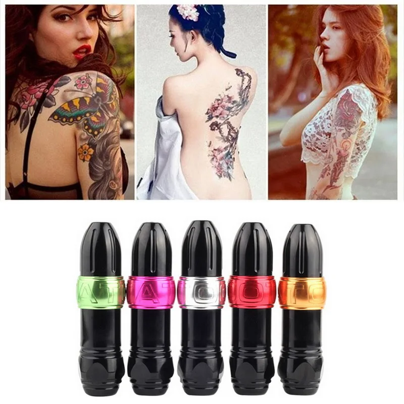 

Manooby 2019 Tattoo Pen New Motor Professional Rotary Coloring Tattoo for Shading and Lining