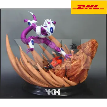 

22" Dragon Ball Z Statue Cooler VS Son Goku Bust 1/6Scale Full-Length Portrait Final Shape GK Action Figure Toy BOX 56CM V840