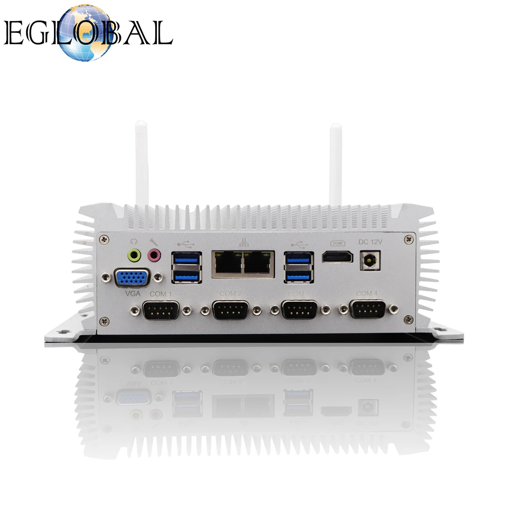 Eglobal Новое поступление промышленный Мини ПК компьютер intel core i5 i7 dual lan 2COM со встроенным слотом для sim-карты RTC wake up