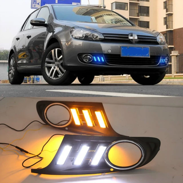 VW GOLF 6 - PHARES AVANT - - VW GOLF 6 - PHARES AVANT LED DIURNES