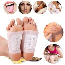 10pcs Feet Care Detoxifying Foot Patches Body Detox Foot Patch Adhersive Cleansing Improve Sleeping Slim Patch Plant Extract